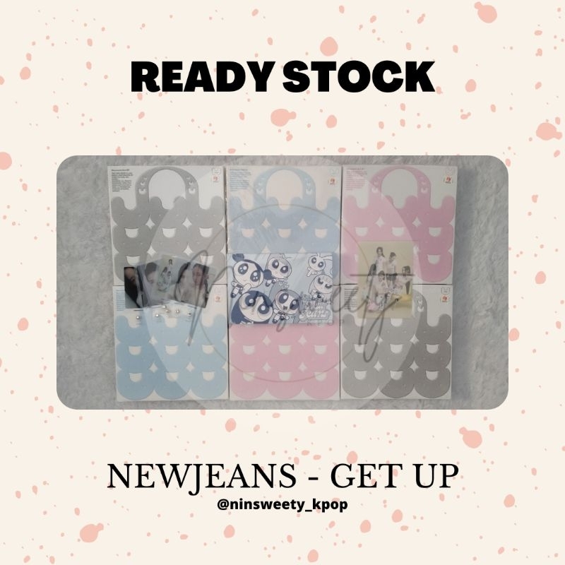 [SHARING] ALBUM NEWJEANS - GET UP BUNNY BEACH BAG VERSION || NEWJEANS × POWERPUFF GIRLS (POB WEVERSE