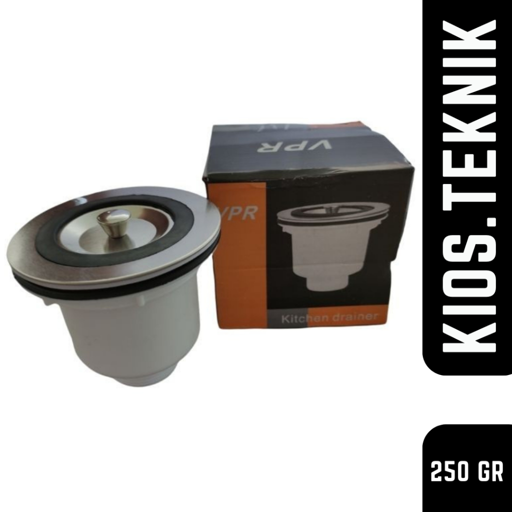 Afur Keranjang PVC / Saringan Bak Cuci Piring Plastik VPR