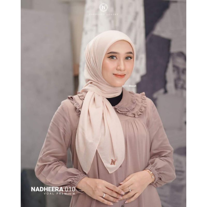 NADHEERA✅ HIJAB SEGIEMPAT NADHEERA BISCUIT