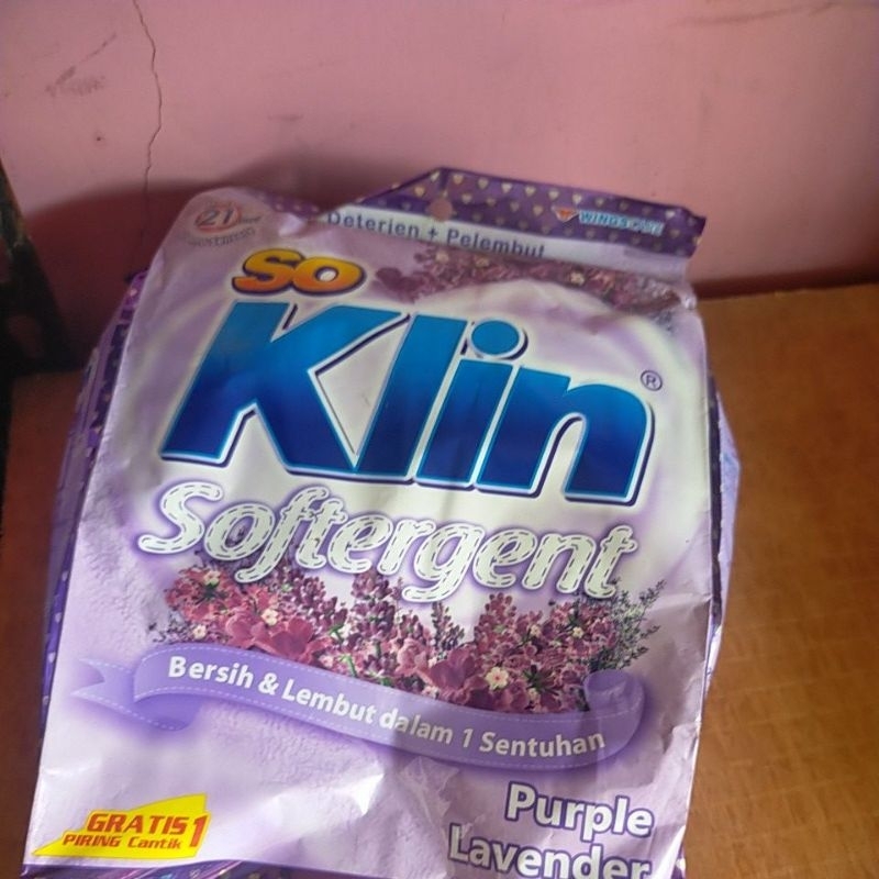 soklin softergent 770gr (tanpa piring)