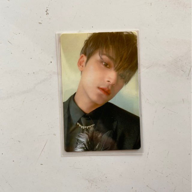 pc official mingyu seventeen an ode white back