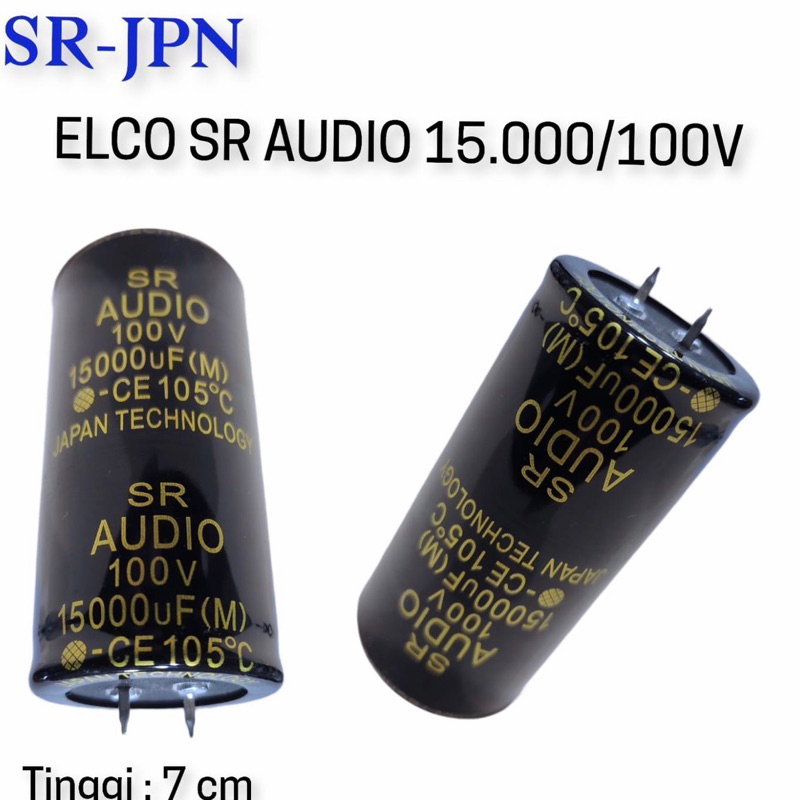 Elco SR Audio 15000uf 100volt