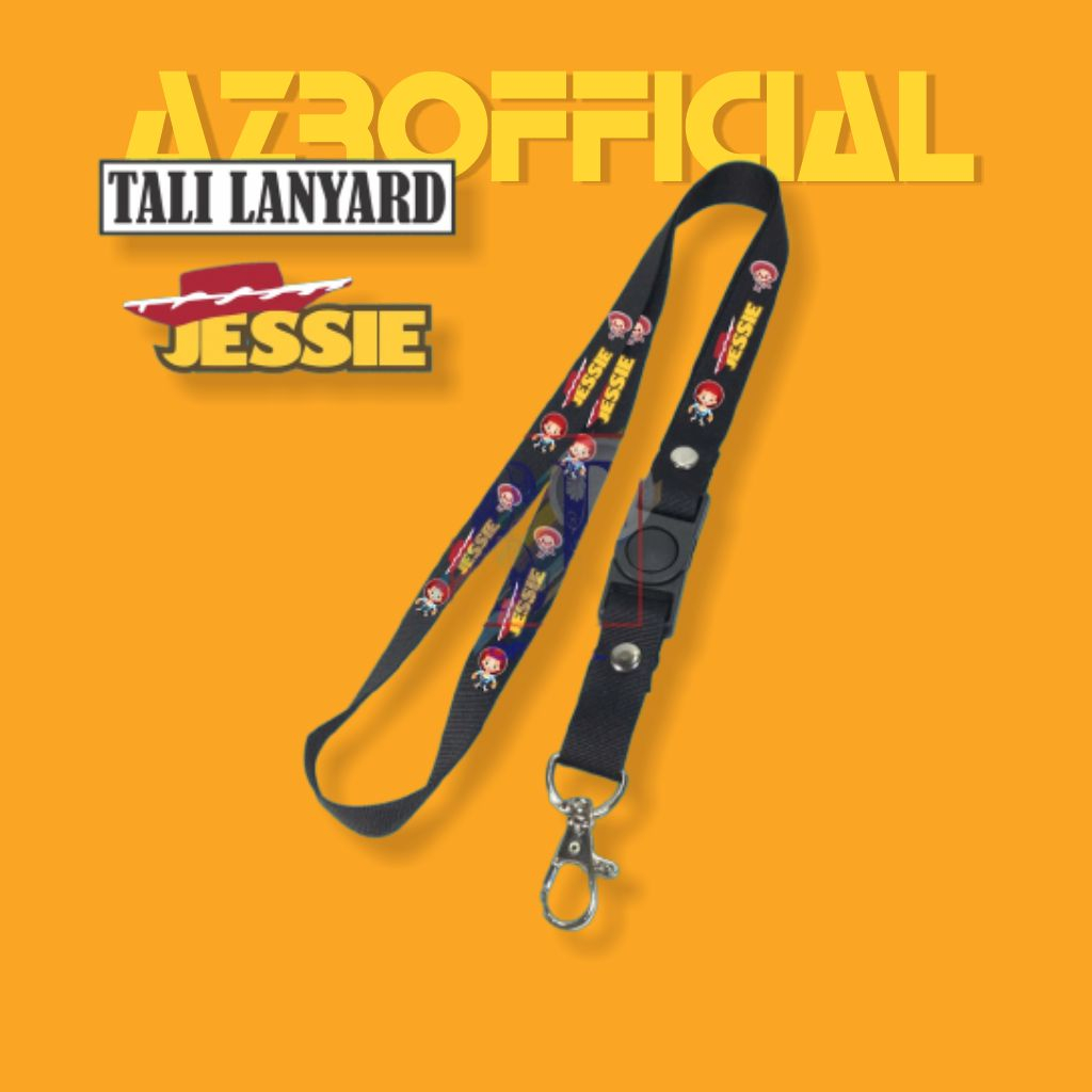 

TALI LANYARD TOY STORY JESSY CHARACTER CARTOON WOODY BUZZ LIGHTYEAR LOTSO GANTUNGAN KUNCI TOY STORY/GANTUNGAN