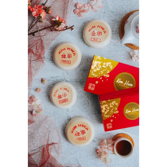 

Kim Hwa White Skin Mooncake / Tiong Jiu Pia / Kue Bulan (Harga PER PC)