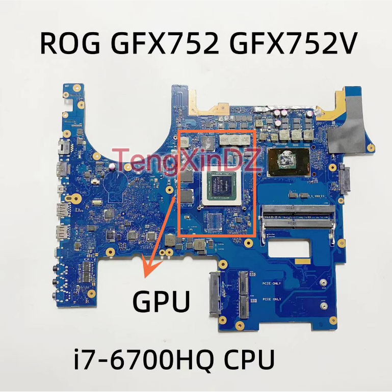 ASUS ROG GFX752 GFX752V Laptop Mainboard-G752VY Mesin Motherboard