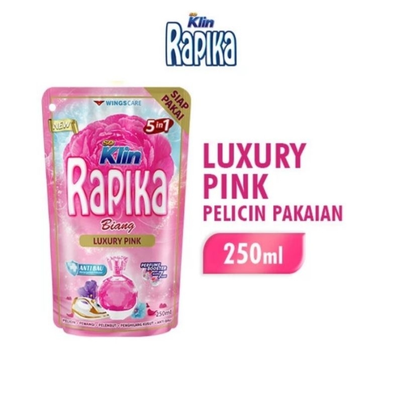 Rapika Pelicin & Pewangi Pakaian Sweet Pink 250ml