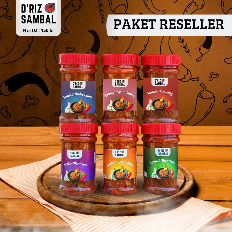 

[D'RIZ SAMBAL] - PAKET RESELLER
