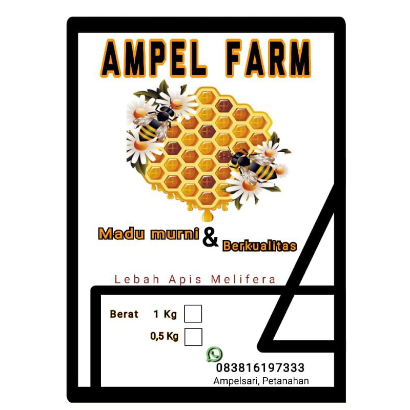 

Madu Murni khas Ukr 1 kg