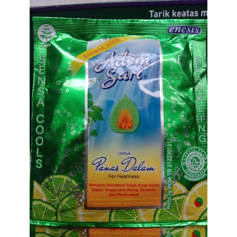 

ADEM SARI SACHET MEREDAKAN PANAS DALAM