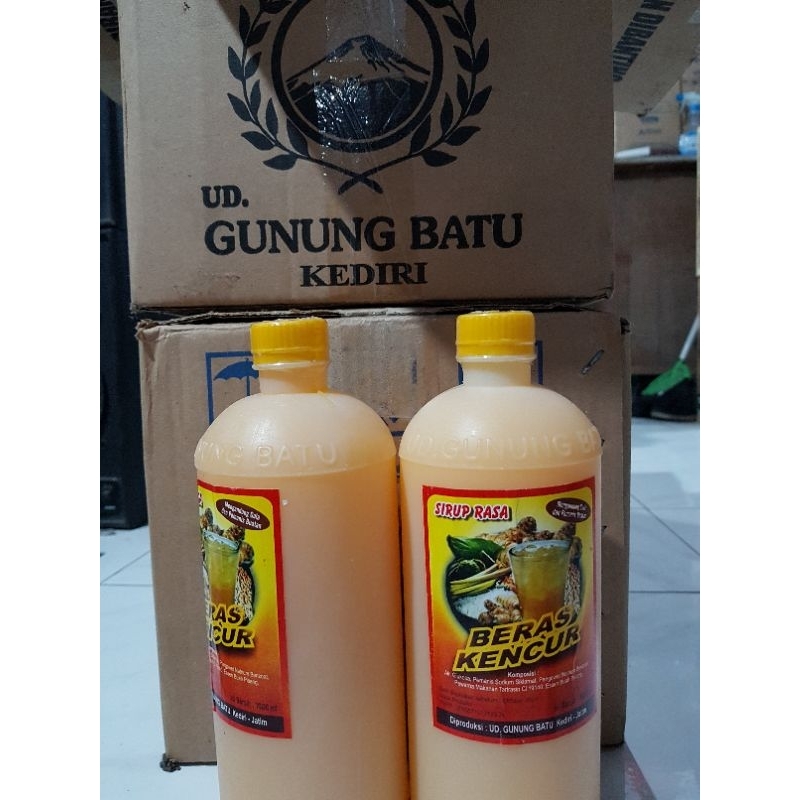 

sirup beras kencur cap gunung batu (tgl expired selalu update lihat dideskripsi)
