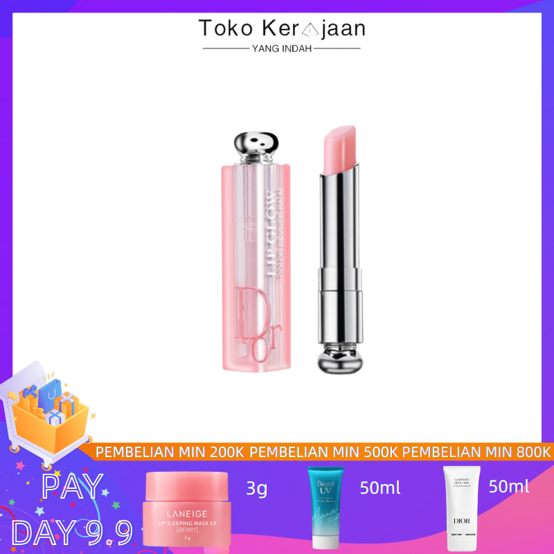 Dior Addict Lip Glow Color Revival Balm Lipstick 3.2 gr/Dior Lipglow/Lipstik/Lip balm 1.8gr【Original