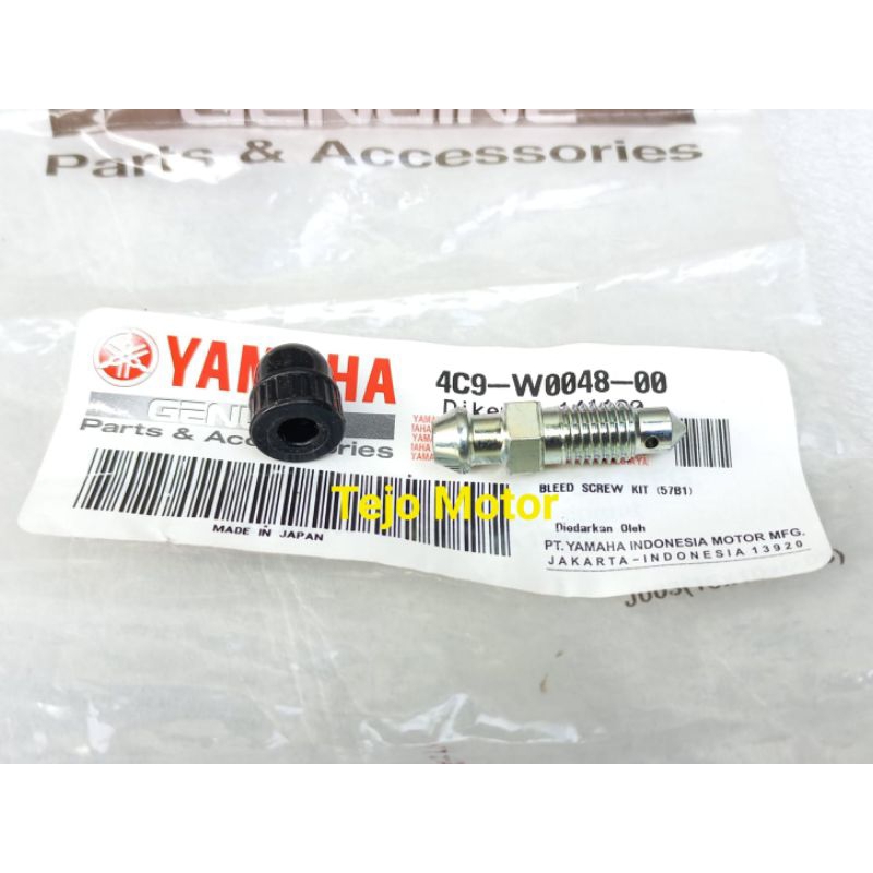 BAUT NEPEL NEPL PEMBUANGAN ANGIN KALIPER REM DEPAN JUPITER MX MX KING R15 R25 MT25 ALL BYSON  ASLI O