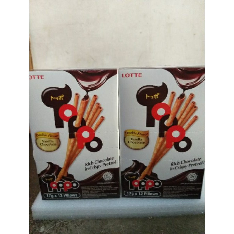 

Toppo box 17gr x 12 sachet / lotte toppo