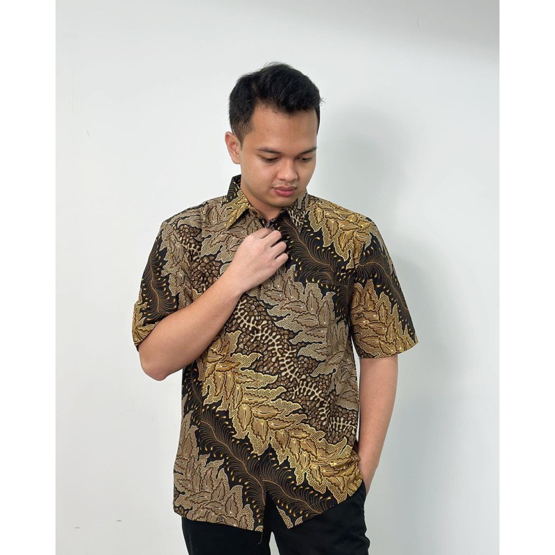 Batik Ayman - DIRGA | Kemeja Batik Pria Katun Solo Halus