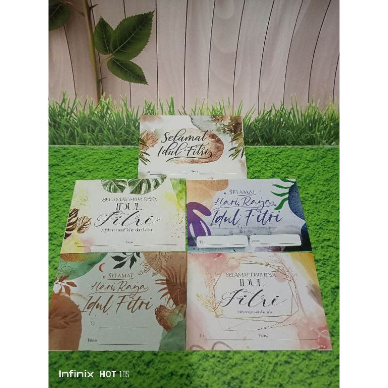

KARTU UCAPAN IDULFITRI isi 5pc/HAMPER LEBARAN