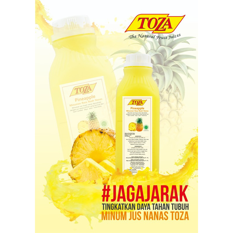 Jus TOZA / Toza Juss / Jus buah asli / Toza /Buah asli/ Sirup buah