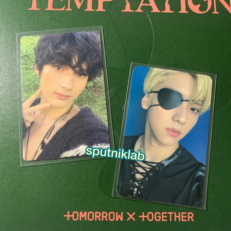 TXT Soobin LD PWS R2 + Hueningkai Daydream PC Album Temptation Luckydraw Powerstation TNCT