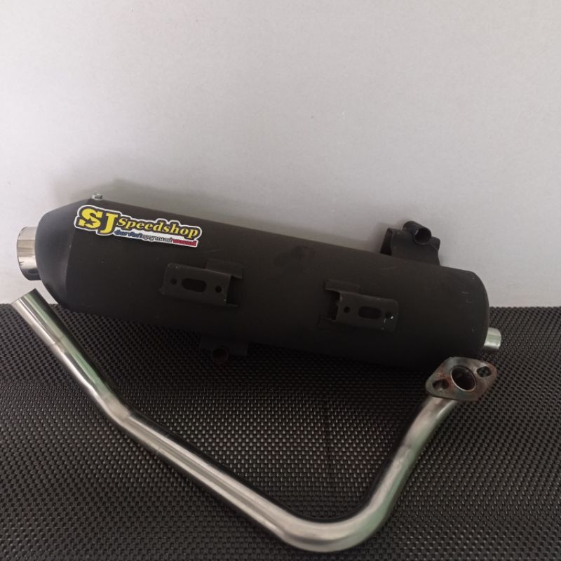 KNALPOT COPY CMS VARIO 125/150 LED OLD, COPY CMS NON EMBLEM VARIO 125/150 ARM OLD