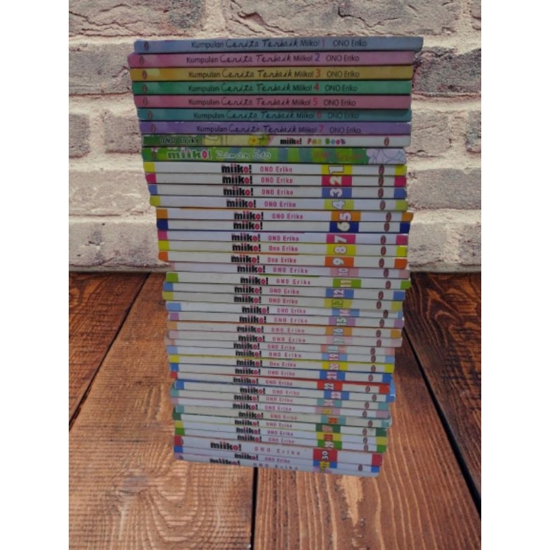 Komik Hi Miiko set lengkap 1-33 bonus Cerita Terbaik Miiko set 1-7, Miiko Fun book, Miiko Jaman Edo