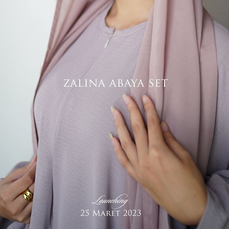 [𝐒𝐲𝐥𝐦𝐢]  Zalina Abaya Set by 𝐒𝐲𝐥𝐦𝐢 Basic