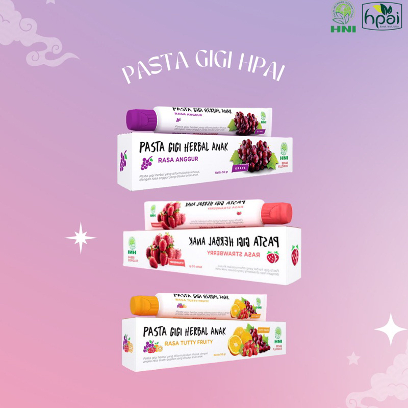 PASTA GIGI HERBAL ANAK HNI HPAI