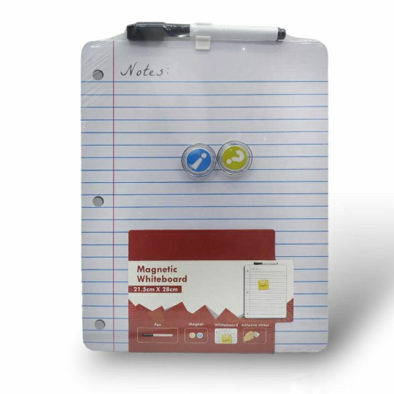 Magnetic Whiteboard Uk 21,5x28cm MQ522