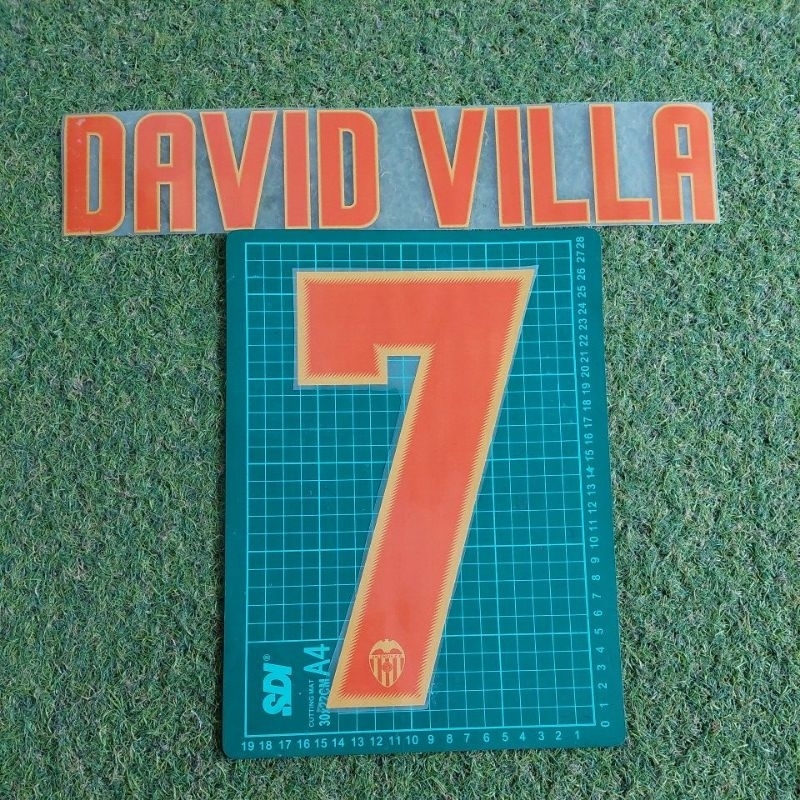 NAMESET DAVID VILLA #7 - VALENCIA C.F.