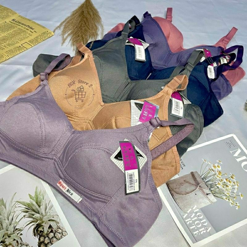 BH bra sport wanita dewasa / bra sport guffy /bra tanpa busa