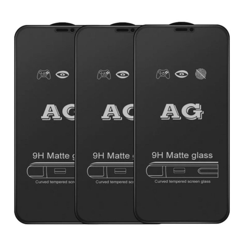 AG matte Glasss Anti minyak Anti Glare iphone X /iphone XS / iphone XS Max / iphone XR /iphone 11 / 