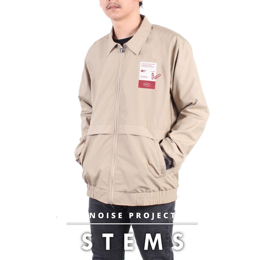 Cream Jaket Stems Noise Project Jaket Tracktop Noise Project Hitam Jaket Tracktop Pria Jaket Trucksuit Pria Jaket Trucksuit Noise Project