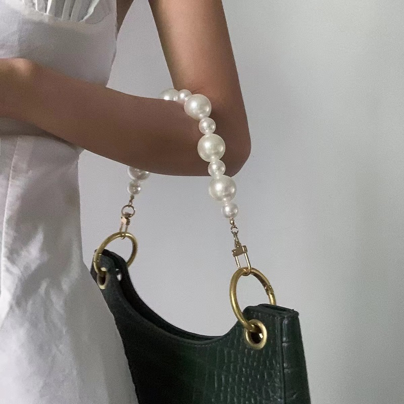 Chain Bag / Phone Charm Pearls Korean Style (GANTUNGAN HP BISA DI LEPAS PASANG)