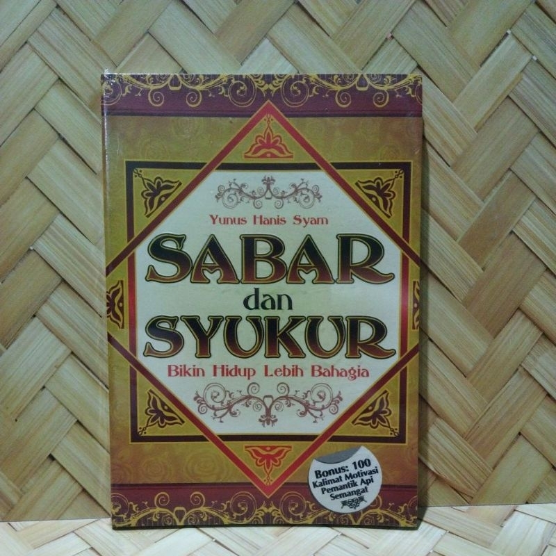 Sabar dan syukur. bikin hidup lebih bahagia.  i4