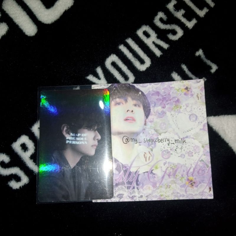 (Mohon Baca Deskripsi) WTS PC V BTS Taehyung MCB Holo Photocard