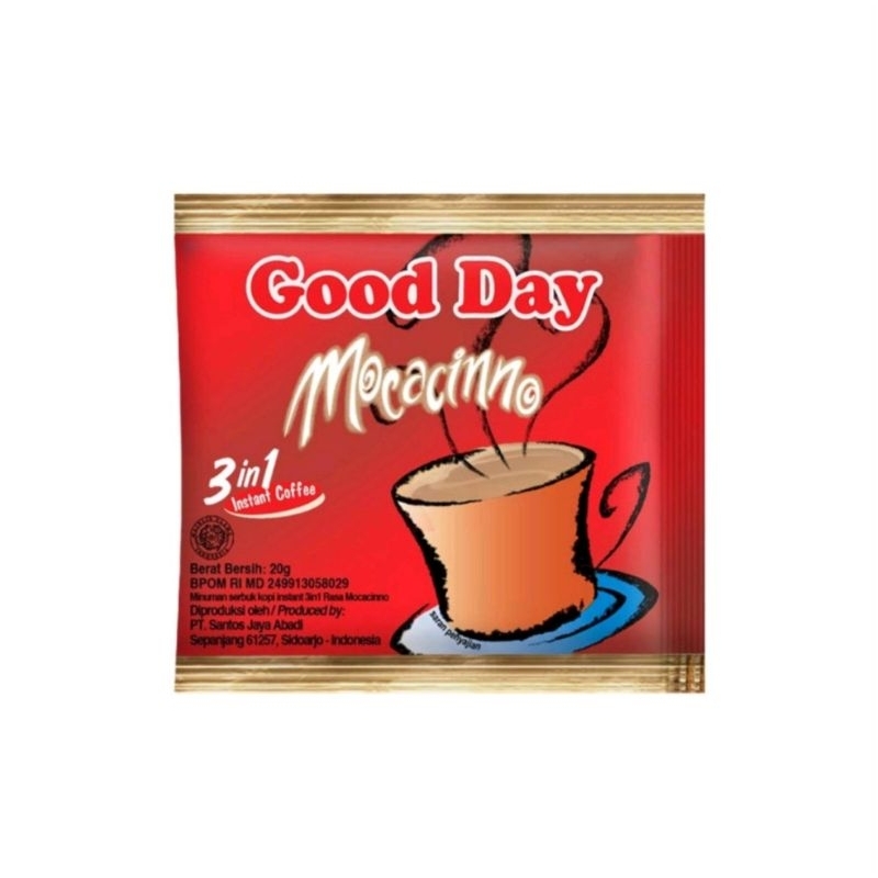 

Good Day Mocacinno (5 sachet)