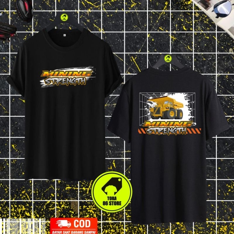 kaos alat berat mining strength