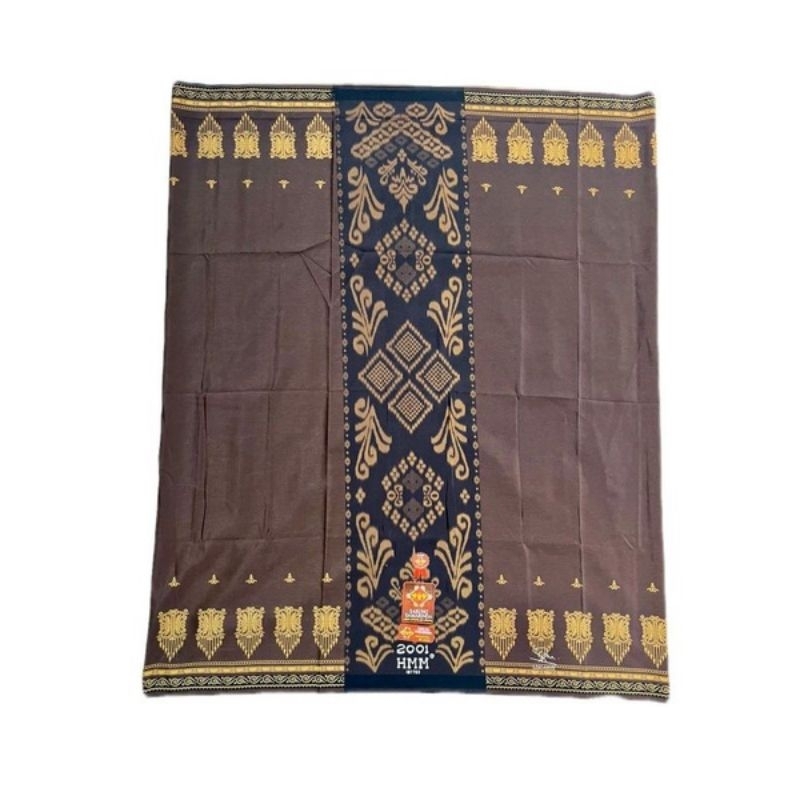 Aulia - Sarung Samarinda HMM Pintu Aceh//Sarung HMM Motif Pintu Aceh Polos