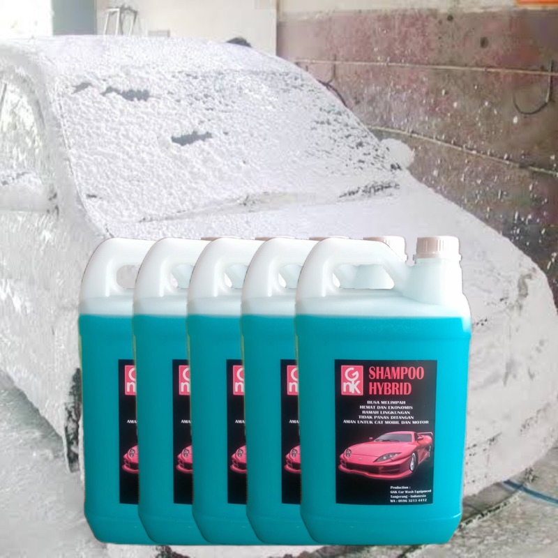 (COD) 55 SHAMPOO MOTOR MOBIL SALJU SNOW STEAM 5 LITER