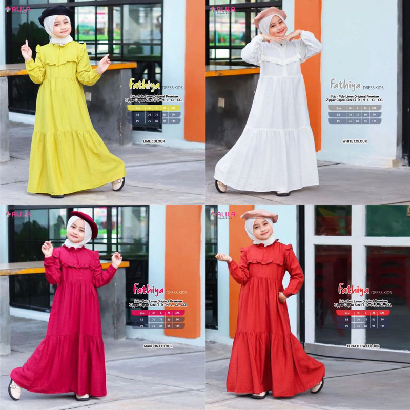 FATHIYA DRESS KIDS BY ALILA