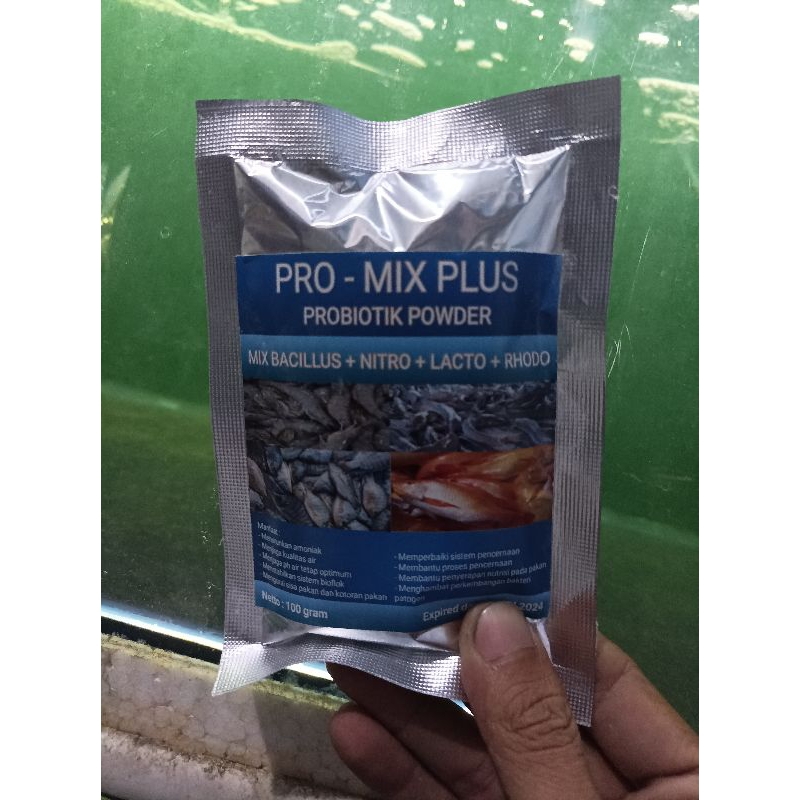 Probiotik Pro Mix Plus 100gr/Pro mix Plus/Probiotik bioflok