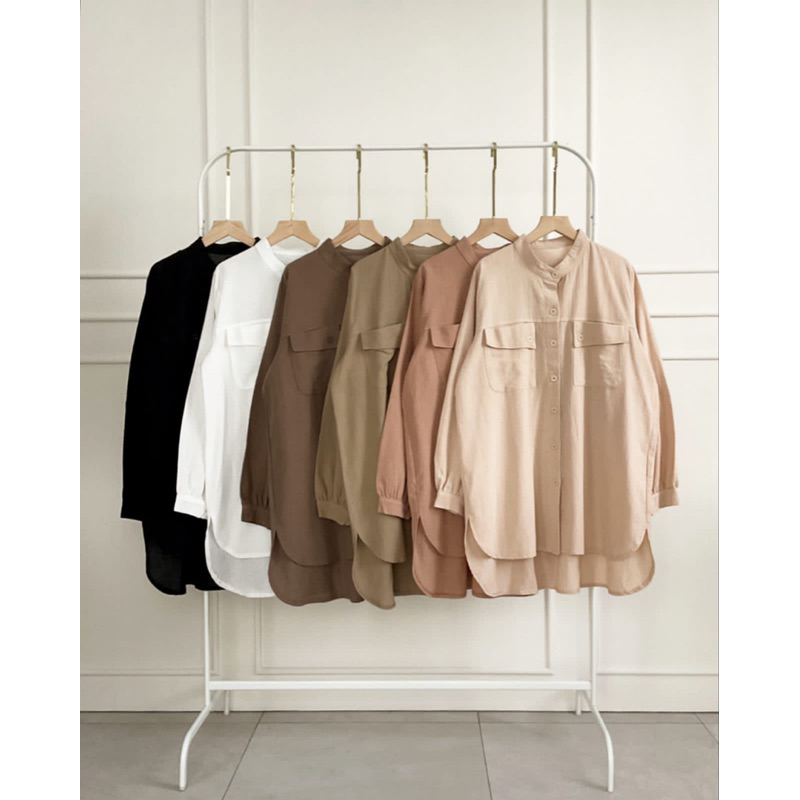 Kemeja Pocket Linen | Kemeja Linen