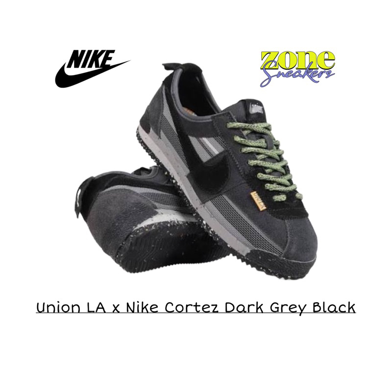 Sneakers Union LA x Nike Cortez Dark Grey Black (BNIB)