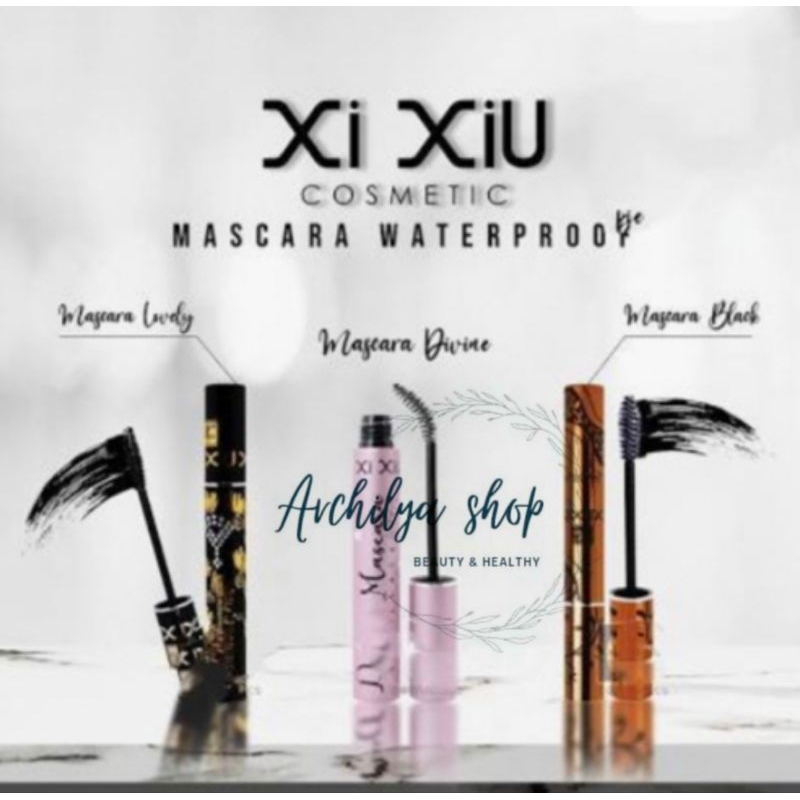 Xi Xiu Mascara Divine / Lovely / Black Mascara Waterproof &amp; Volumizing