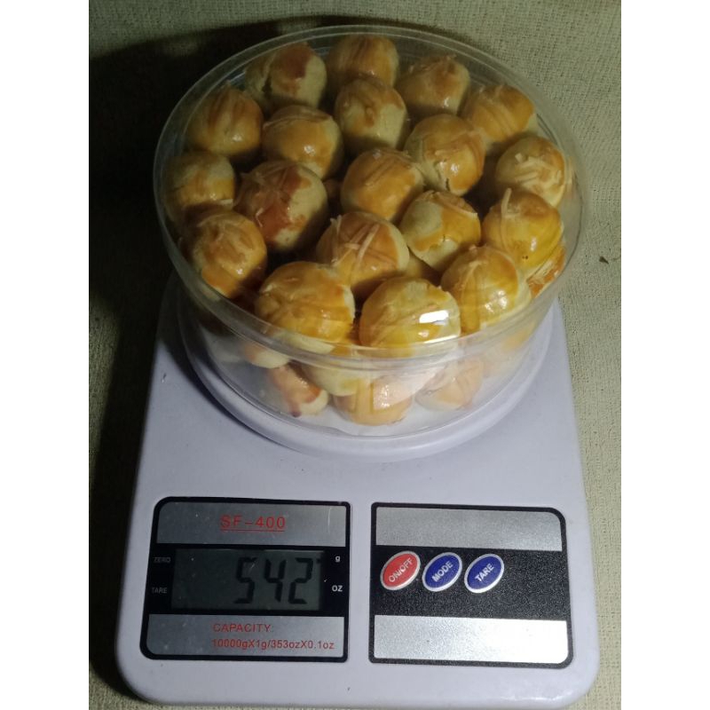 

kue nastar premium/ nastar nanas lebaran toping keju 500g