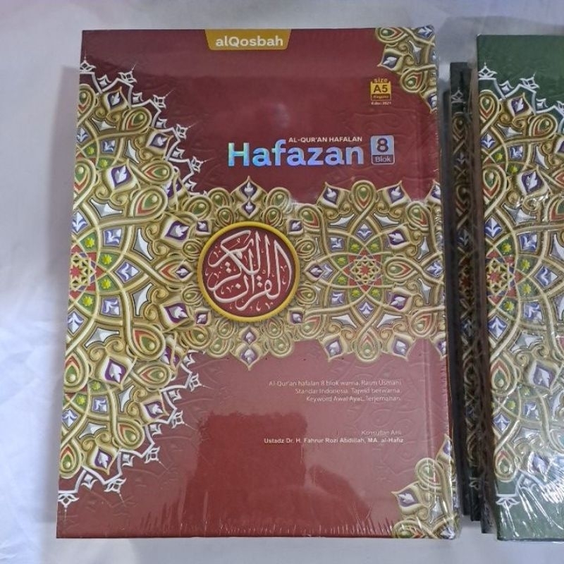 

Al Quran Hafazan A5 15x21 terjemah tajwid warna blok warna khot usmani qur an premium