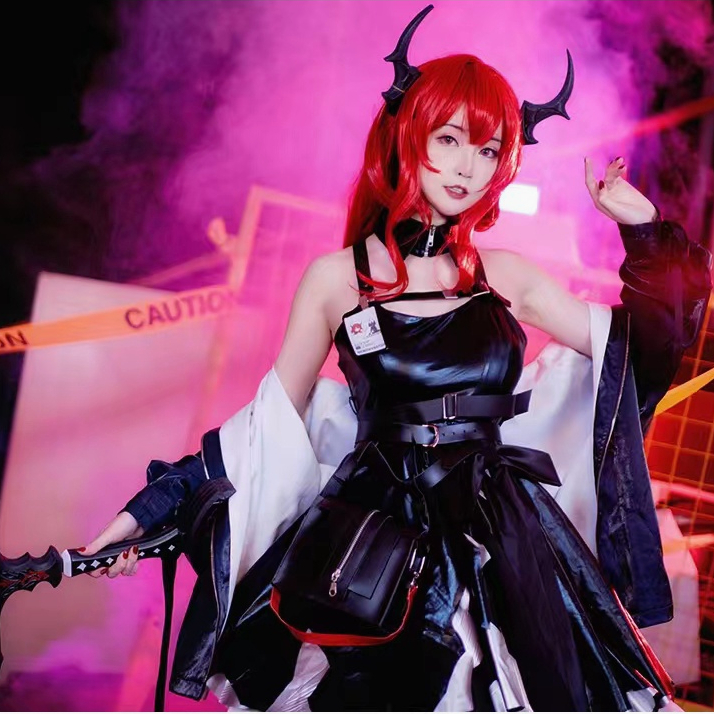 Arknights Surtr Cosplay costume Operater Game Cos Costume