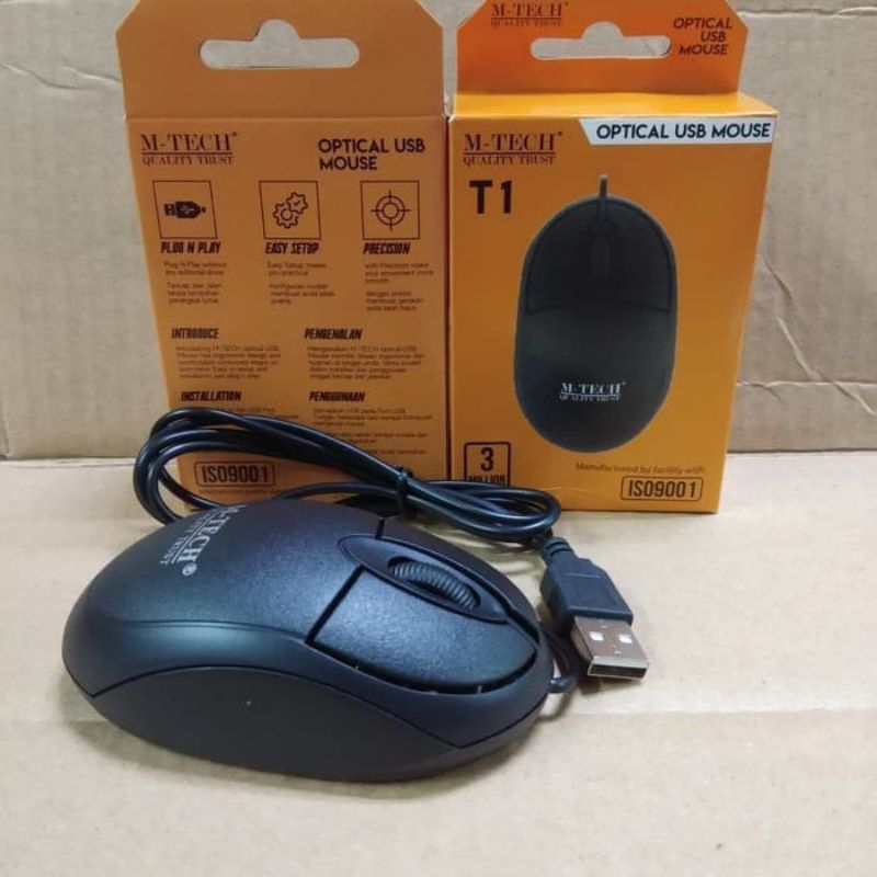 Mouse USB Opitcal Wired / Mouse Kabel USB