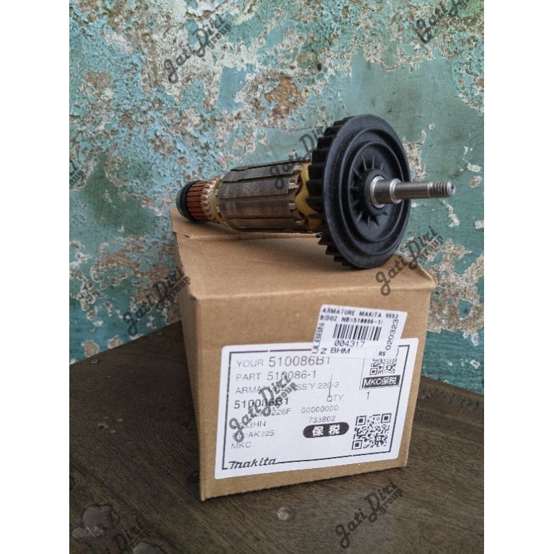 Anker Armature Gerinda Makita 9553B ORI / Asli