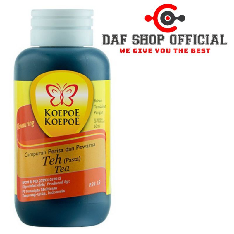 Pasta Makanan Teh (tea) Koepoe Koepoe 60 ml