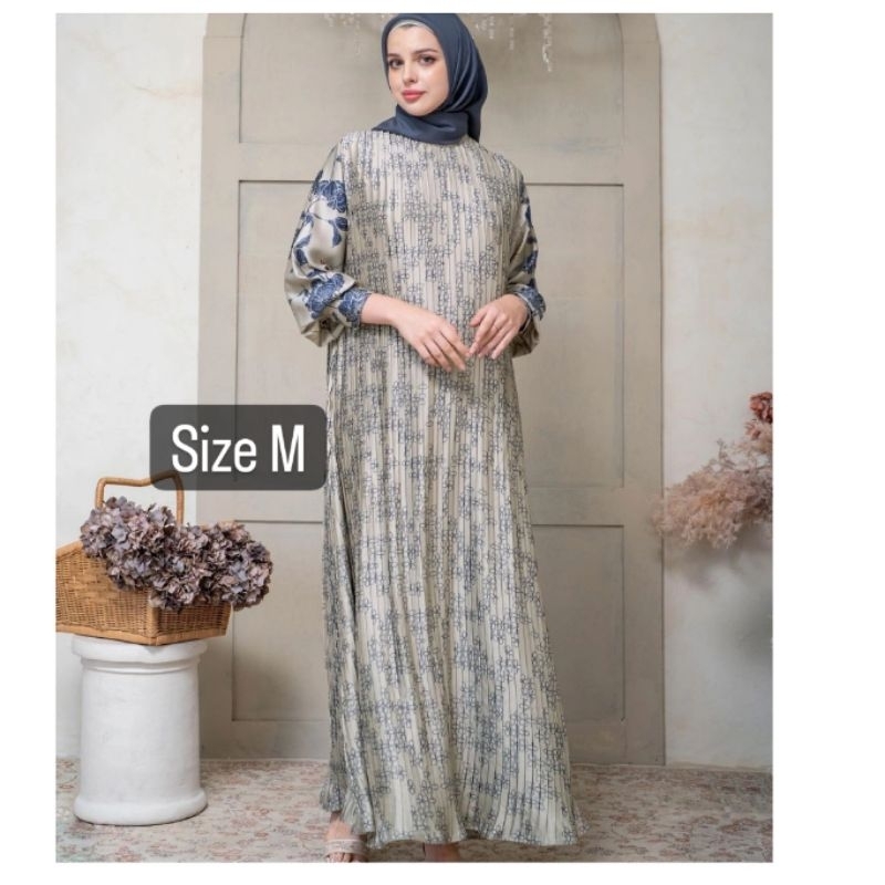 asha pleats dress heavenlights