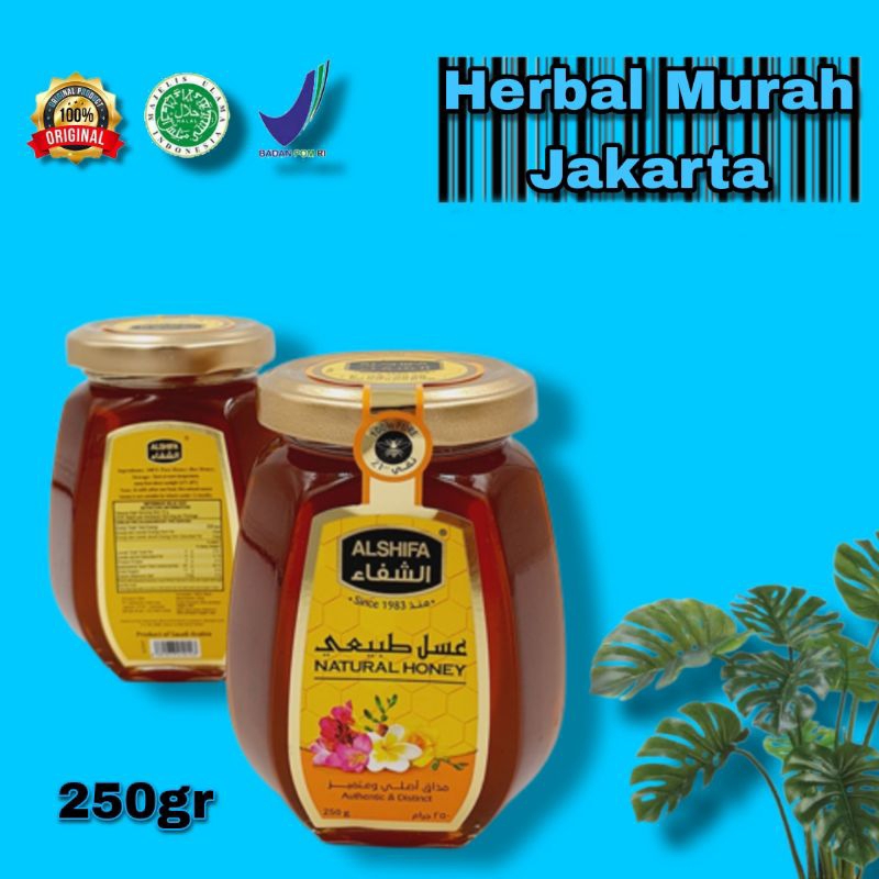 

Madu Al Shifa 250gr Asli 100% Murni Pure Natural Honey Minuman Kesehatan Promo